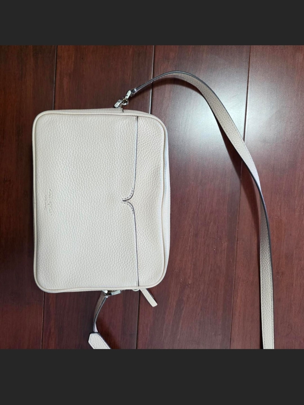 Kate Spade Pebbled Leather Crossbody Bag in Light Pink - Picture 4 of 9